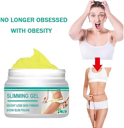 Slimming Cream, Navel Arm Leg Belly Ginger Fat Burning Cream, Weight Loss Skin Firming